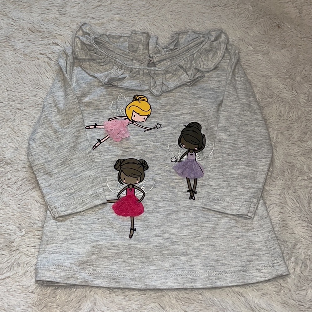(3 for $10) George ballerina top